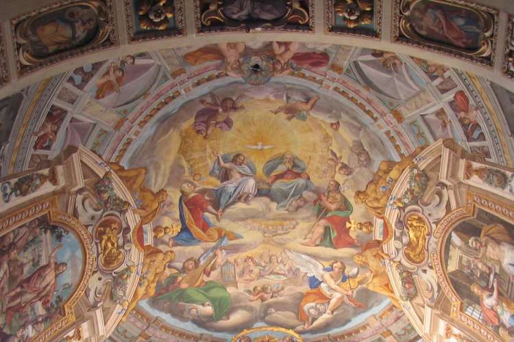 Inside Santa Maria degli Angeli